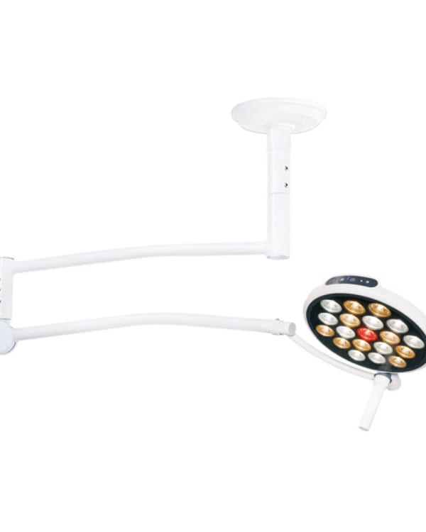 Wall-mounted LED shadowless operating examination lamp